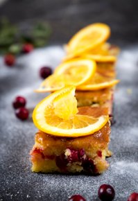 Cranberry-Orangen Cake